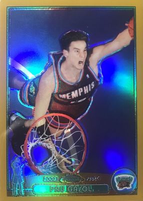 2004 Topps Chrome #117 Gold Refractor /99