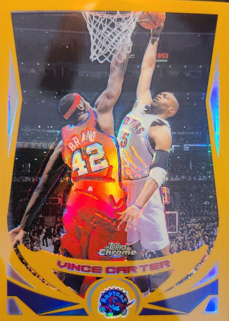 Vince Carter 1998 Topps Chrome Refractor #199 Price Guide - Sports Card  Investor