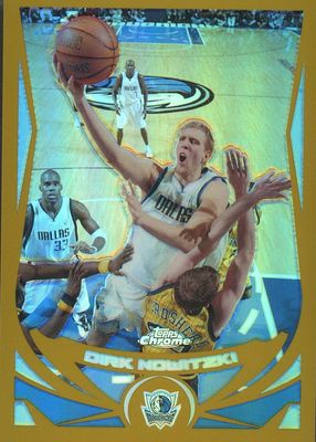 2004 Topps Chrome #41 Gold Refractor /99