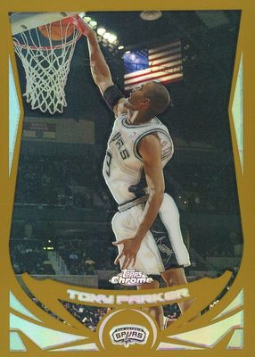 2004 Topps Chrome #105 Gold Refractor /99