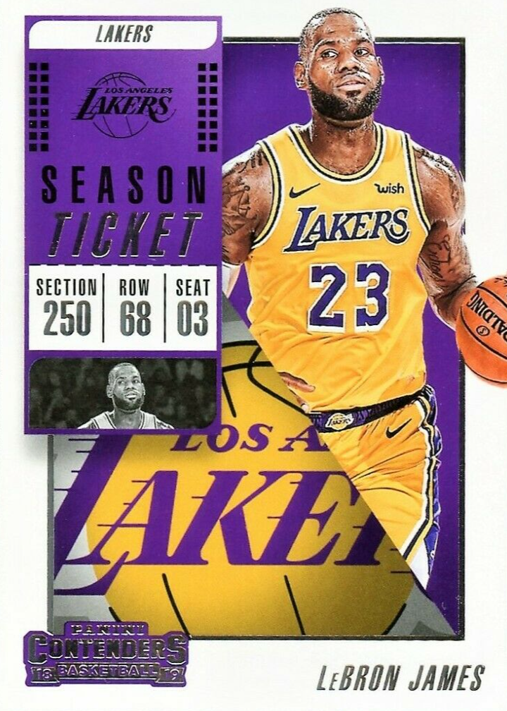 LeBron James 2018 Contenders #30 Base Price Guide - Sports Card