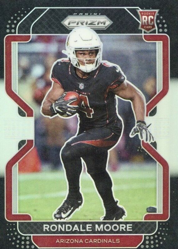 Rondale Moore 2021 Chronicles #PB-22 Prizm Black - Silver Rookie PSA 10