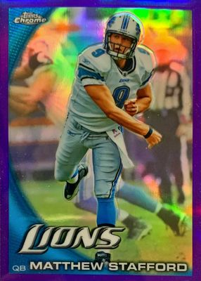 2010 Topps Chrome #C33 Purple Refractor /555