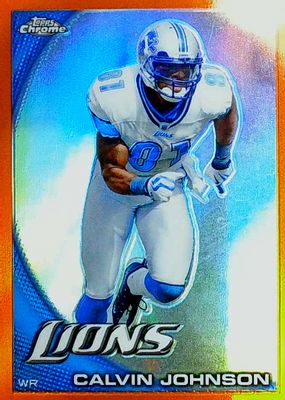 2010 Topps Chrome #C193 Orange Refractor