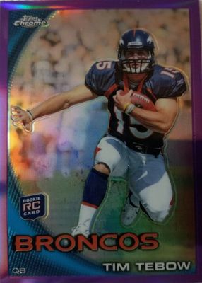 2010 Topps Chrome #C100 Purple Refractor /555