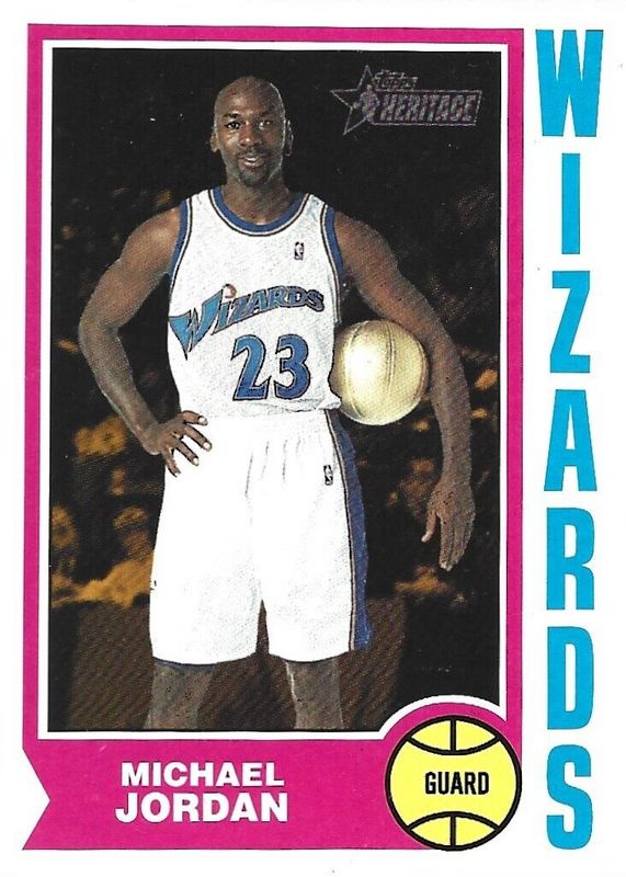 Michael Jordan 2001 Topps Heritage Base #264 Price Guide - Sports