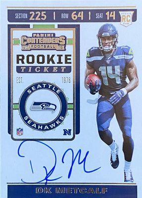 2019 Contenders #110 Rookie Ticket Auto