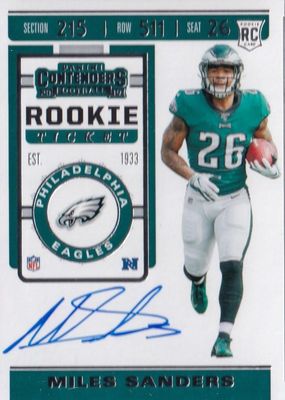 2019 Contenders #120 Rookie Ticket Auto