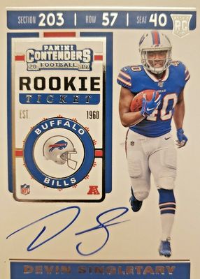 2019 Contenders #137 Rookie Ticket Auto Variation