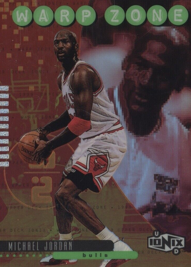 Michael Jordan 1998 Upper Deck Ionix #Z1 Warp Zone Price