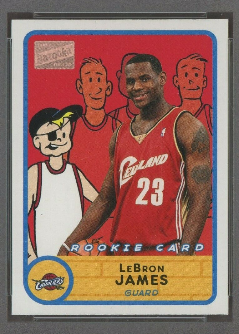 レブロン　Lebron James 2003-04 Bazooka RC LeBron James 2003 Bazooka #276 Mini Price Guide - Sports