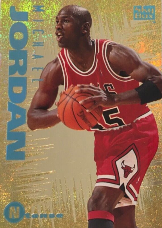 Michael Jordan 1994 SkyBox Emotion #N3 N-Tense BGS 8.5