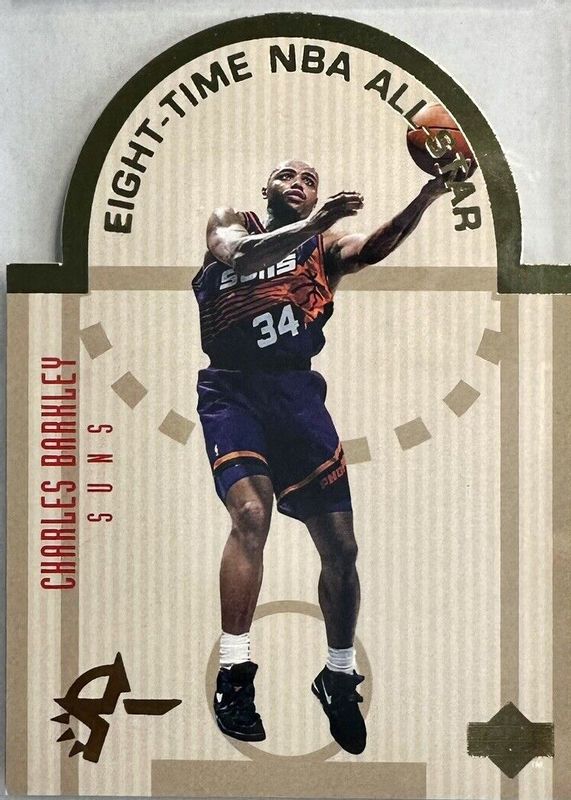 Charles Barkley 1993 Upper Deck Special Edition #W10 Die-Cut All-Stars - Western Conference PSA 9