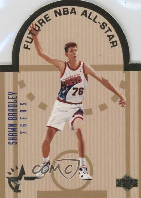 Shawn Bradley 1993 Upper Deck Special Edition #E14 Die-Cut All-Stars - Eastern Conference Rookie PSA 10