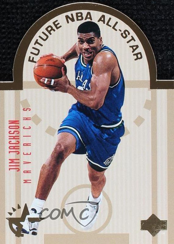 Jim Jackson 1993 Upper Deck Special Edition #W1 Die-Cut All-Stars - Western Conference BGS 9.5