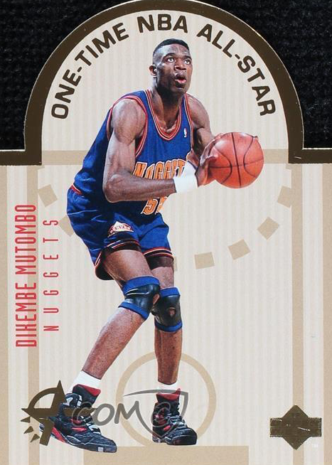 Dikembe Mutombo 1993 Upper Deck Special Edition #W3 Die-Cut All
