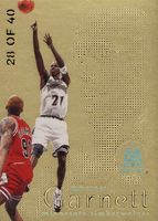Kevin Garnett 1998 Skybox Molten Metal #36F Supernatural