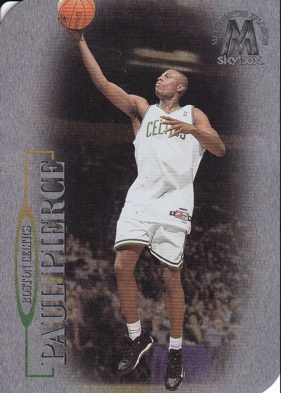 Paul Pierce 1998 SkyBox Molten Metal #91 Metal Smiths - Xplosion Rookie PSA 8