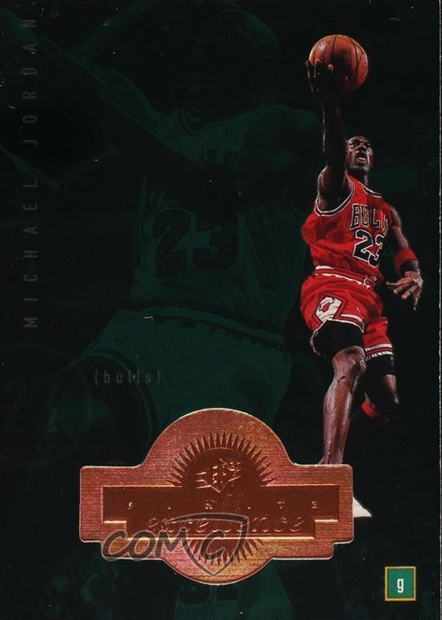 Michael Jordan 1998 SPx Finite #201 Finite Excellence /1770