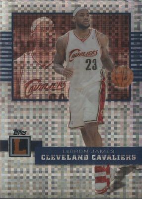 2007 Topps Letterman #13 X-Fractor /25