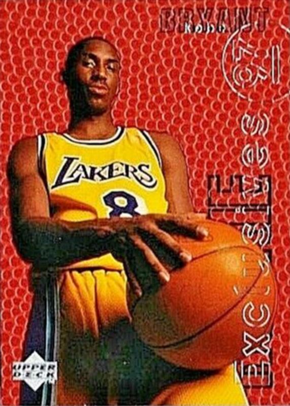 Kobe Bryant 1996 Upper Deck #R10 Rookie Exclusives Rookie SGC 8