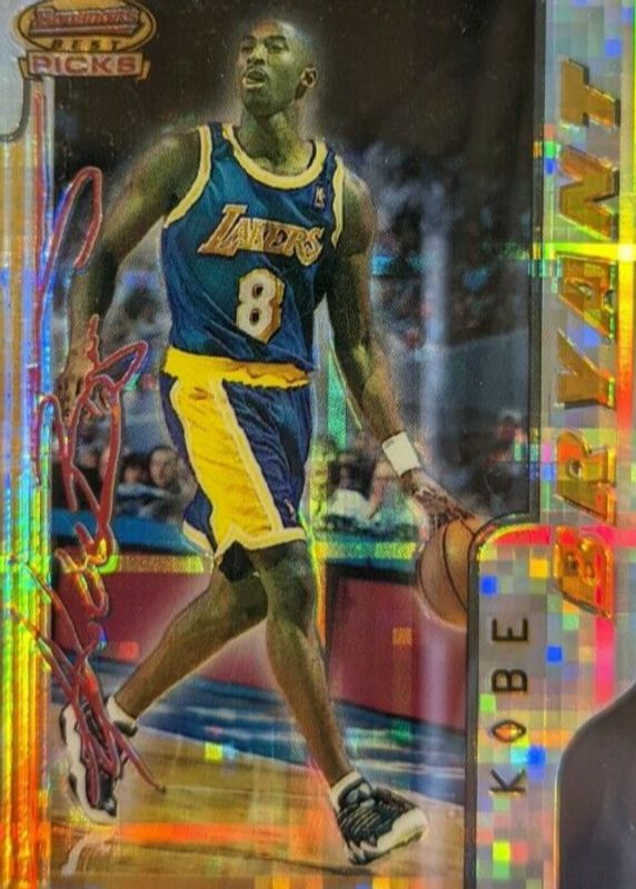 Kobe Bryant 1996 Bowman's Best #BP10 Picks - Atomic Refractor Rookie PSA 10