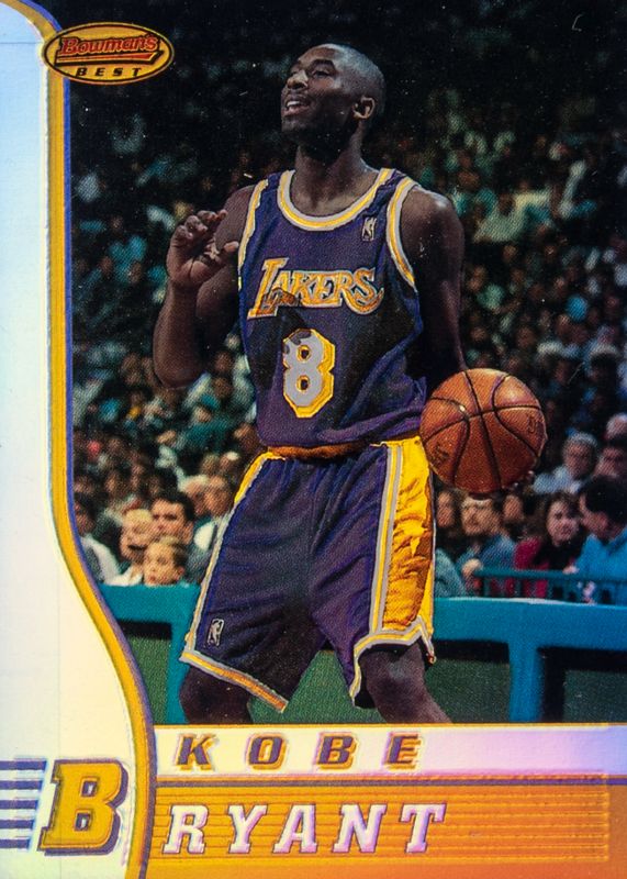 Kobe Bryant 1996 Bowman's Best #R23 Refractor Rookie RAW