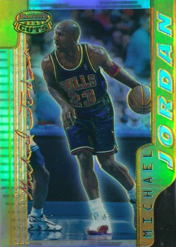 Michael Jordan 1996 Bowman's Best #BC2 Cuts - Refractor SGC 8.5