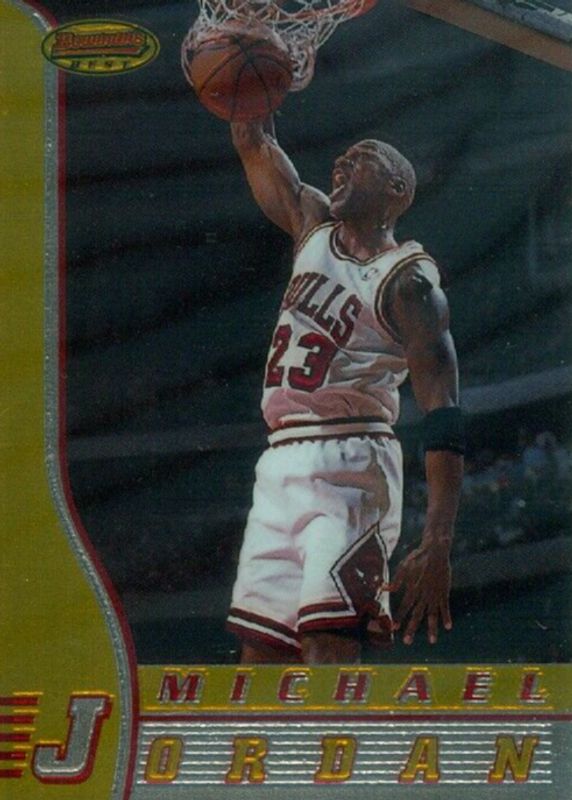 Michael Jordan 1996 Bowman's Best #80 Base BGS 9