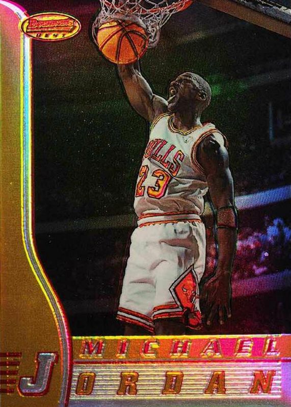 Michael Jordan 1996 Bowman's Best #80 Refractor PSA 10