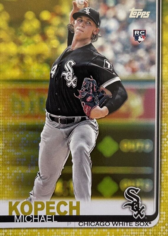 Michael Kopech 2019 Topps #49 Yellow Rookie SGC 10