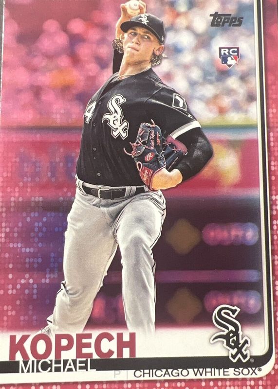 Michael Kopech 2019 Topps #49 Mother's Day Pink /50 Rookie RAW