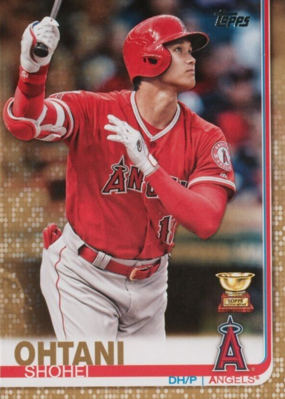 Shohei Ohtani 2019 Topps #250 Gold /2019 (Swinging) Price
