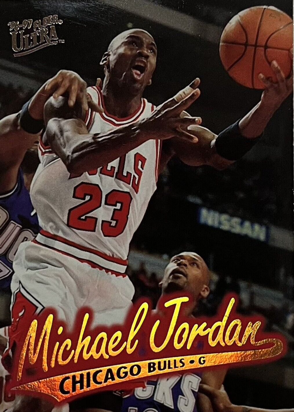 GOLD MEDALLION‼️ MICHAEL JORDAN POP. 358 1995-96 Fleer Ultra - Michael Jordan #25 Gold Medallion
