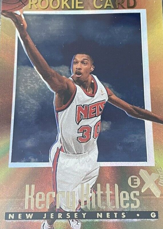 Kerry Kittles 1996 SkyBox E-X2000 #45 Base Rookie BGS 8.5