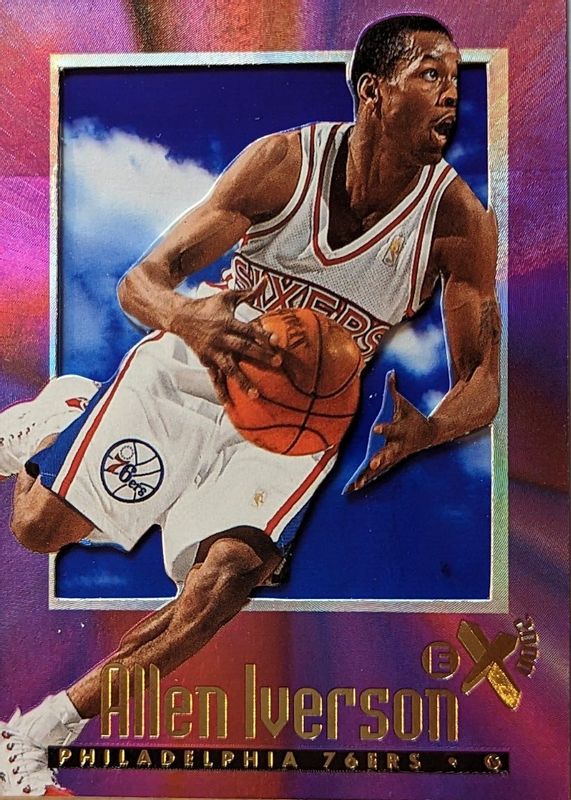 Allen Iverson 1996 SkyBox E-X2000 #53 Base Price Guide - Sports ...