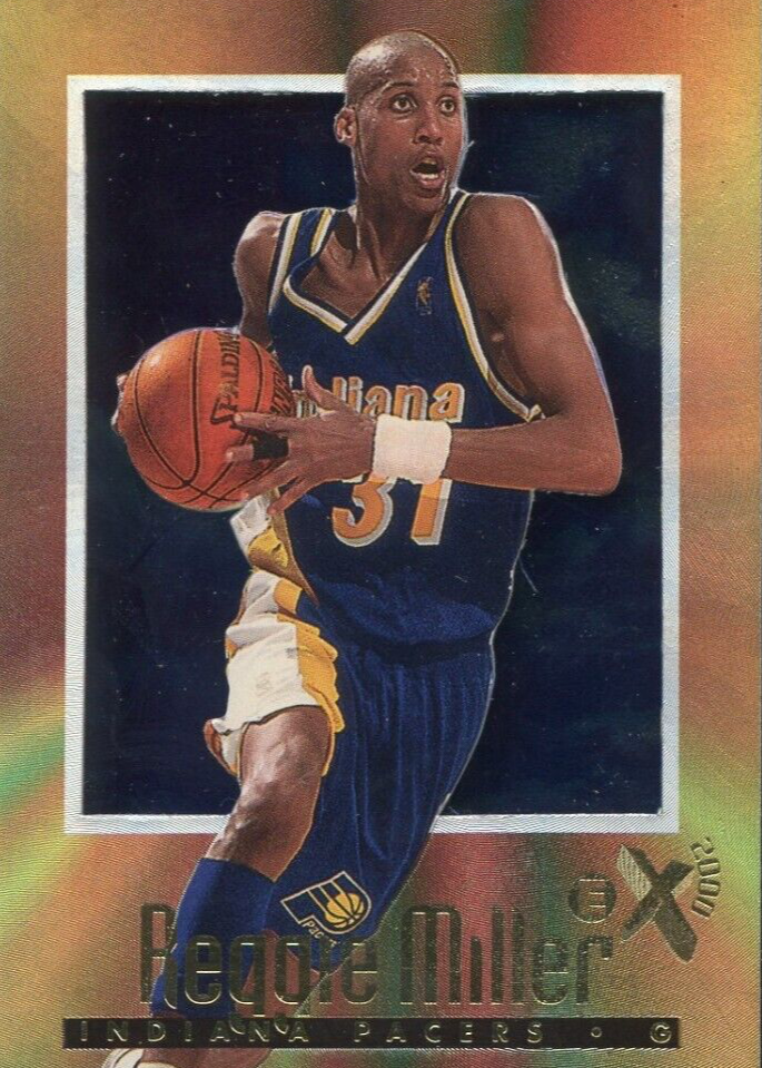 Reggie Miller 1996 Skybox E-X2000 #27 Base Price Guide - Sports 