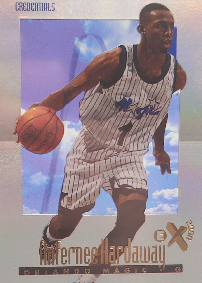 レア！ティムハーダウェイNBA 96-97EX-2000 Credentials 1996-1997 Michael Jordan SkyBox EX-2000 Credentials Red