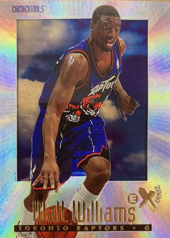 Walt Williams 1996 SkyBox E-X2000 #72 Credentials /499 PSA 10