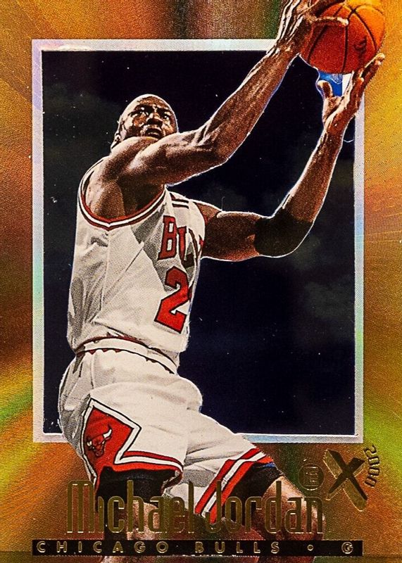 Michael Jordan 1996 SkyBox E-X2000 #9 Base BGS 8