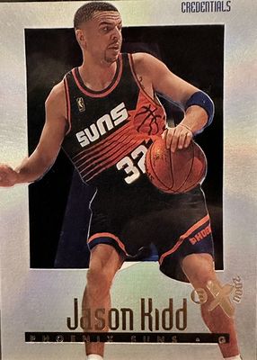 Jason Kidd 1999 SkyBox E-X #14 Essential Credentials Future (/47 