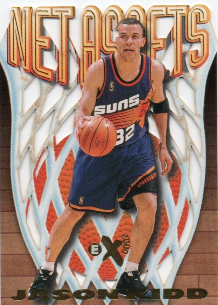 Jason Kidd 1996 Skybox E-X2000 #9 Net Assets Price Guide - Sports