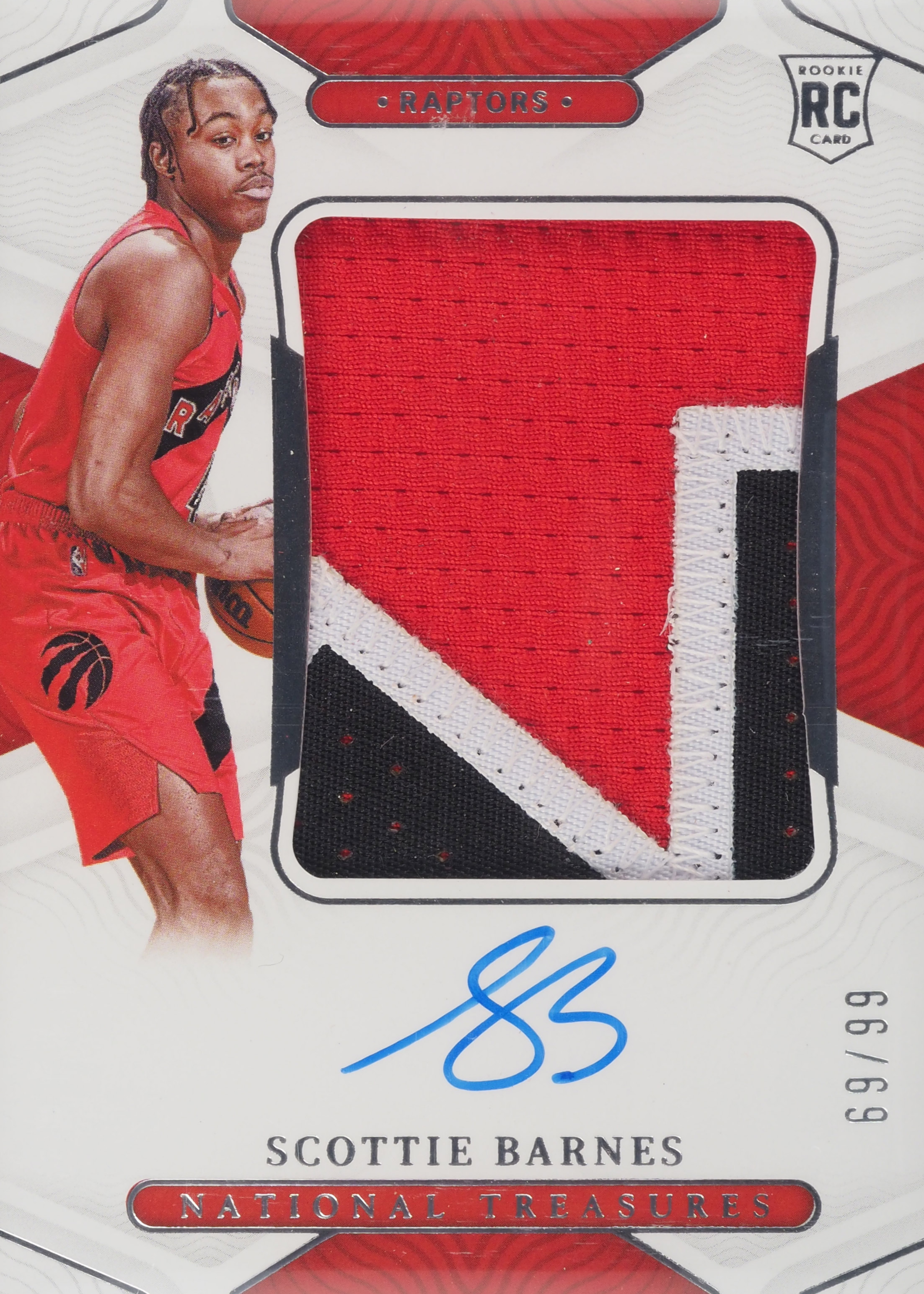 Scottie Barnes RC auto /50シリ Scottie Barnes RC auto /50シリ