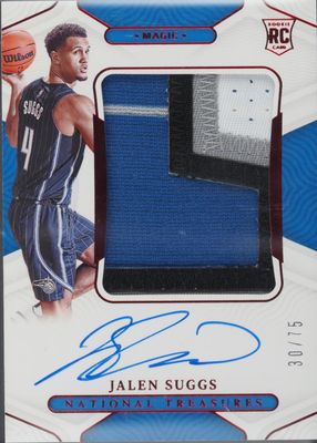 2021 National Treasures #101 Rookie Patch Auto - NBA 75th (/75)