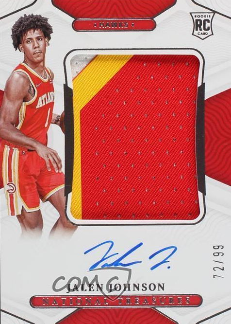 Jalen Duran Optic RC Auto Red サインカード NBA s-l400.jpg