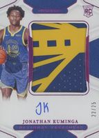 その他 2021 Jonathan Kuminga Autographed PSA Jonathan Kuminga 21/22 Panini NBA Hoops Anniversary Edition