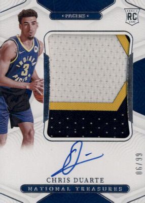 2021 National Treasures #117 Rookie Patch Auto /99