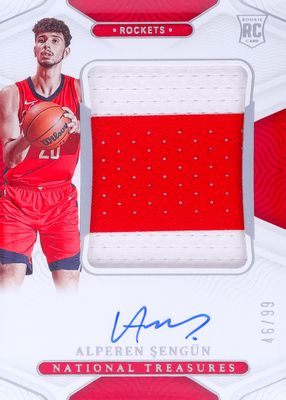 2021 National Treasures #121 Rookie Patch Auto /99