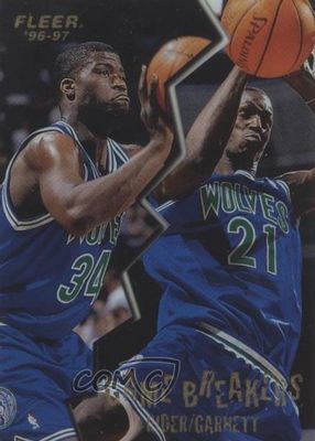 1996 Fleer #9 Game Breakers (w/Rider)