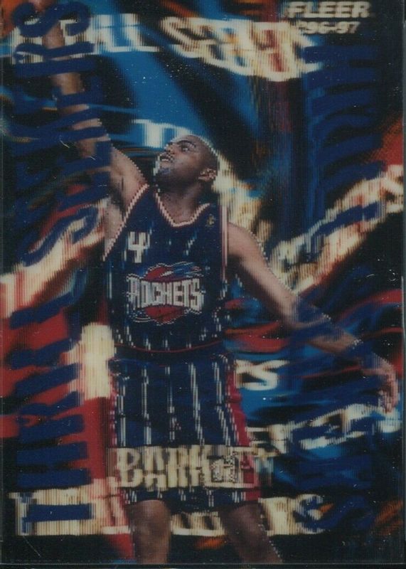 Charles Barkley 1996 Fleer #2 Thrill Seekers PSA 10